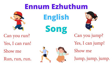 Can you run - Song | Unit -8 | My family - Part-2 | Ennum Ezhuthum | English.