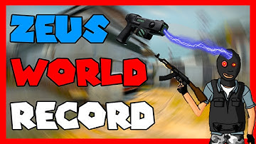 CS:GO - ZEUS KILLS WORLD RECORD | Funny Moments #1