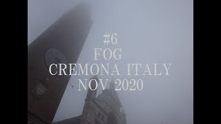 【VLOG#7イタリア生活｜2度目のロックダウン中の日常】朝食はバールでポルターレヴィア｜霧の日はモノクロの世界｜新聞スタンド｜お惣菜屋さん｜果物＆八百屋さん｜寒い日のおうちランチはクレモナの郷土料理