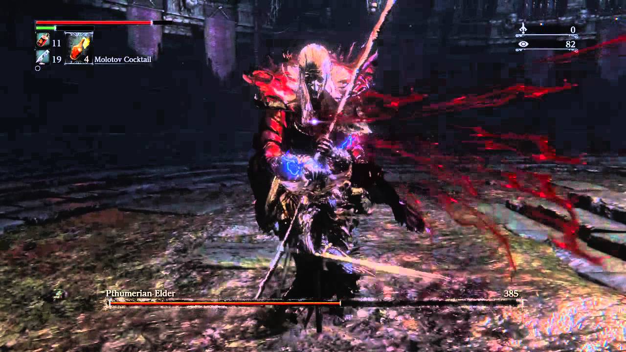 Pthumeru Elder - Bloodborne Hintertombs boss