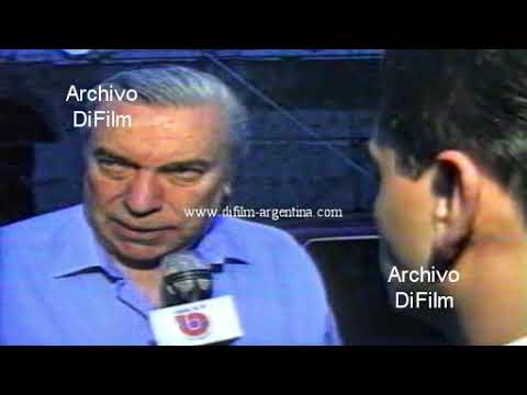 Antonio Bussi: They want to scare Argentines again, 1996