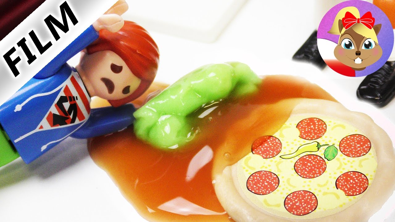 Playmobil Film Polski - JULIAN WYMIOTUJE W PIZZERII! Pakowanie się na wakacje!