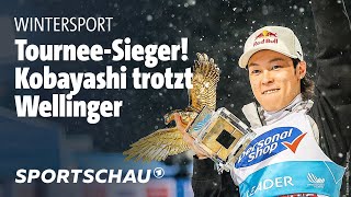 Vierschanzentournee: Kobayashi Gesamtsieger vor Wellinger l Sportschau