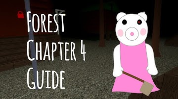How to escape Forest - chapter 4 in Piggy (Roblox)