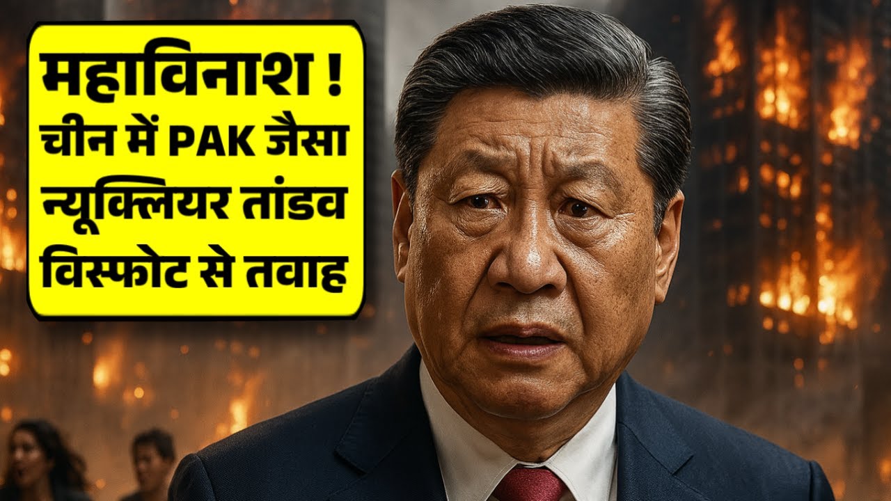 महाविनाश ! चीन में PAK जैसा न्यूक्लीय₹ तांडव, विस्फोट से तवाह | Ashish ...