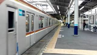 東京メトロ10128F 快急森林公園行き川越発車