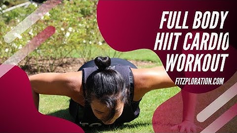 FULL BODY HIIT CARDIO WORKOUT: Descending intervals