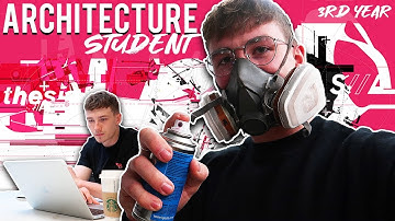 A day in the life of an Architecture Student.. 3rd year edition