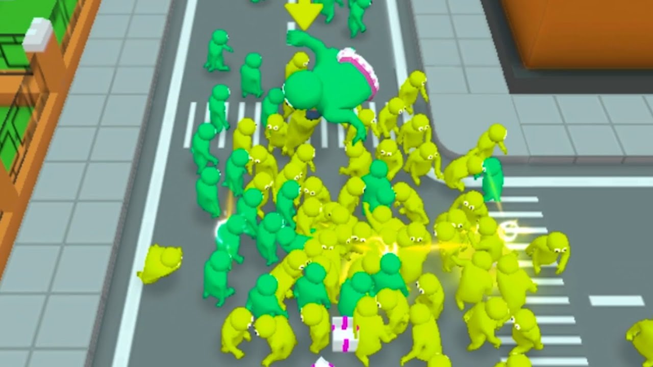 Gangs.io (Crowd City) World Record Map Control: 100.00% #68