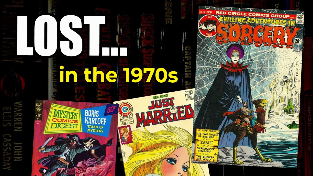 Потерянные комиксы 1970-х! «Золотой ключ», «Чарльтон» и другие редкие комиксы 1970-х из моей колл...