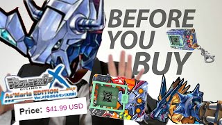 Digimon X As' Maria EDITION Wargreymon X/Metalgarurumon X Vpet | Watch This Before You Buy!