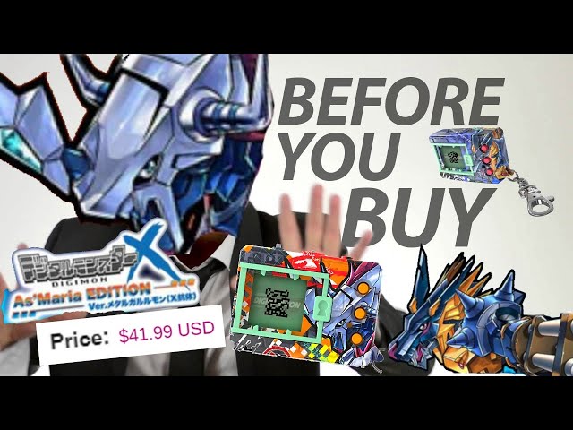 Digimon X As' Maria EDITION Wargreymon X/Metalgarurumon X Vpet