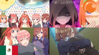 Escenas graciosas, Referencias y Memes | The Quintessential Quintuplets | Doblaje Latino