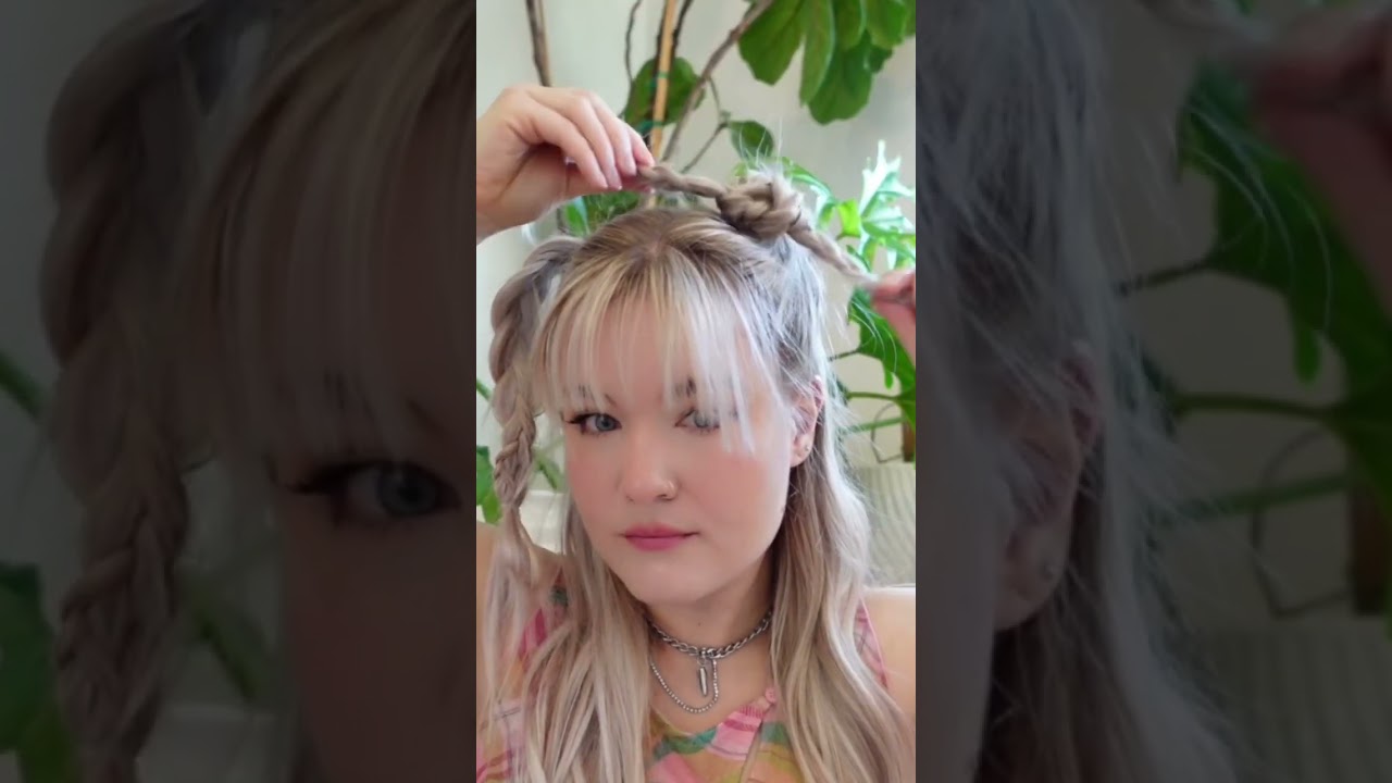 LALISA 🖤💗Pink Venom Hairstyle Tutorial