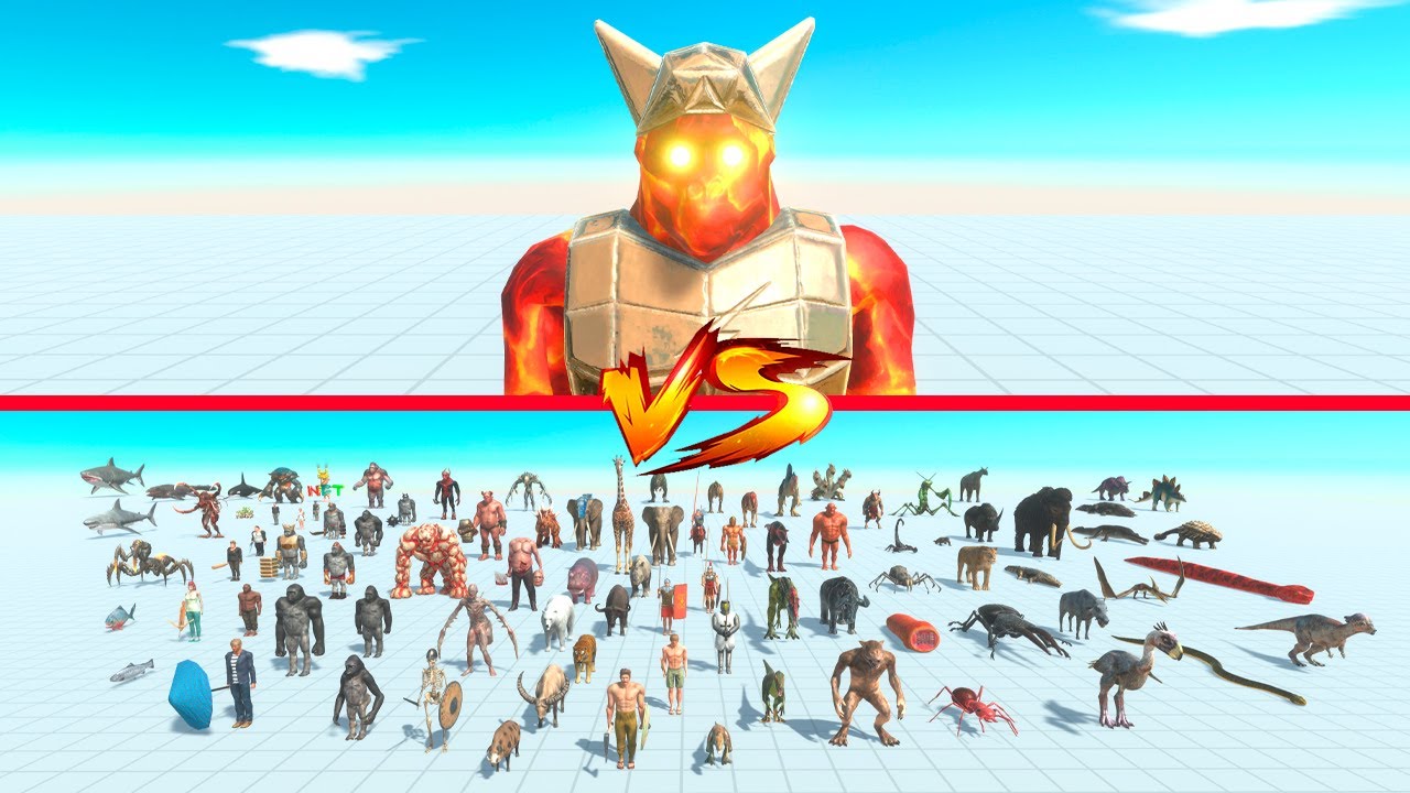 Lava Ghor Hammer vs All Units - Animal Revolt Battle Simulator