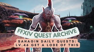 Lv.46 Get a Lode of This | No Commentary | FFXIV Quest Archive