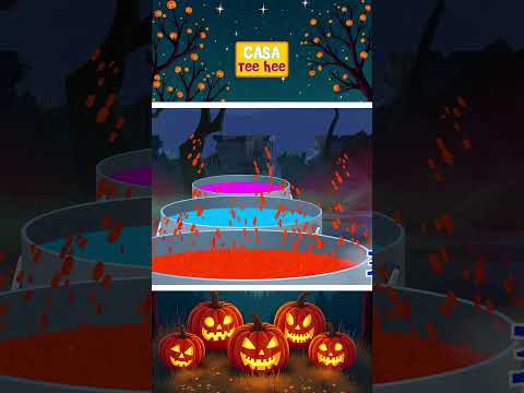 Dança engraçada de esqueletos #shorts #cançõesinfantis