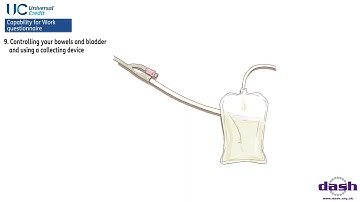 Universal Credit Claim - Physical Functions - Questions 8, 9 & 10 - DASH Advice & Information