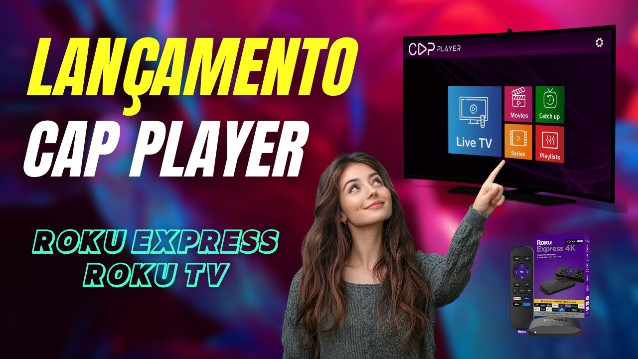COMO INSTALAR O CAP PLAYER NA ROKU | PASSO A PASSO 📺