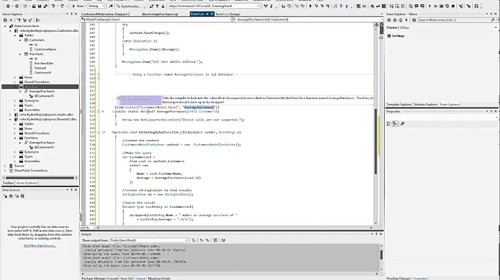 Entity Framework 6 With SQL Functions