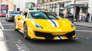 SuperCars in London July 2020 - 599GTO, Senna, Pista Spider!