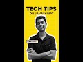 Tech tips on Javascript