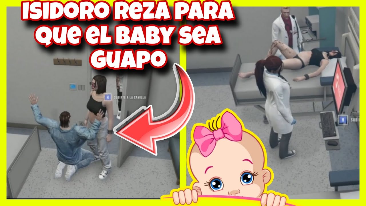 ISIDORO impl0r4 por el BEBÉ de CHIWUAKA, no puede aceptar que el bebé salga FEO 🤣🥰