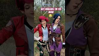 Not available on the menu | Caitlyn Kiramman & Vi @witchera_ #cosplay Caitvi | Arcane