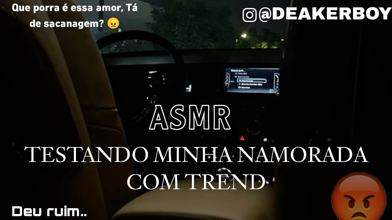 Asmr Namorado - Testando minha Namorada Com Trend de tiktok KKKKKK