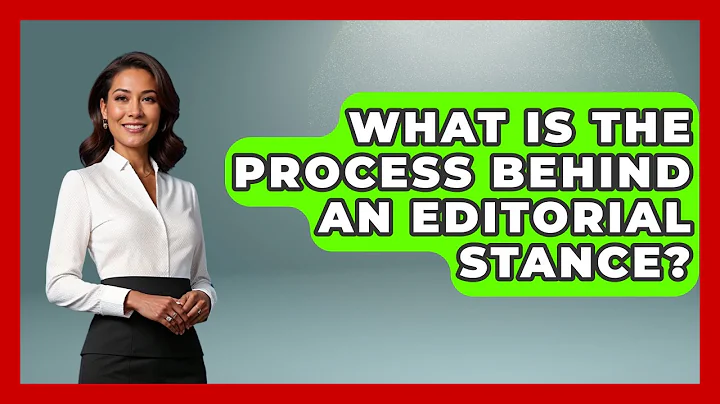What Is The Process Behind An Editorial Stance? - Media Literacy For Everyone
