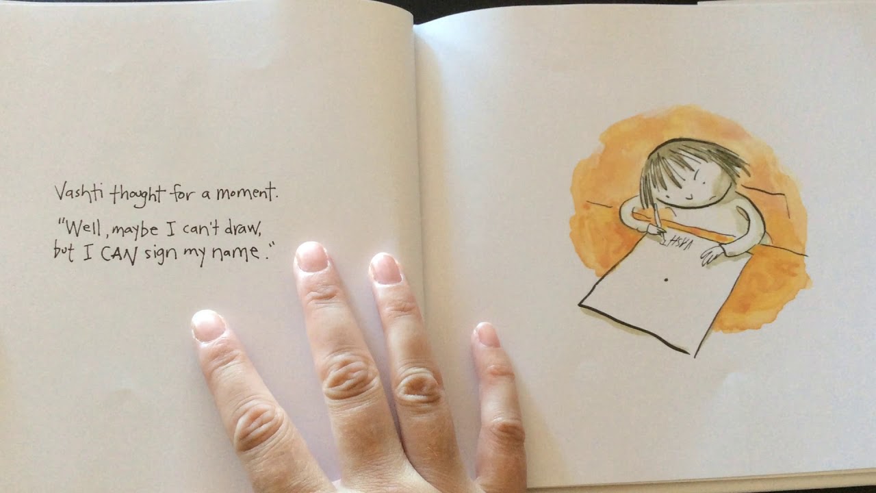 Read Aloud of The Dot by Peter H Reynolds - YouTube