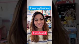 How to answer questions in the Trinity GESE Grade 1