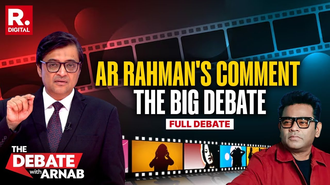 Debate With Arnab: AR Rahman Stokes Huge Row With His Comment On 'Work' and Bollywood