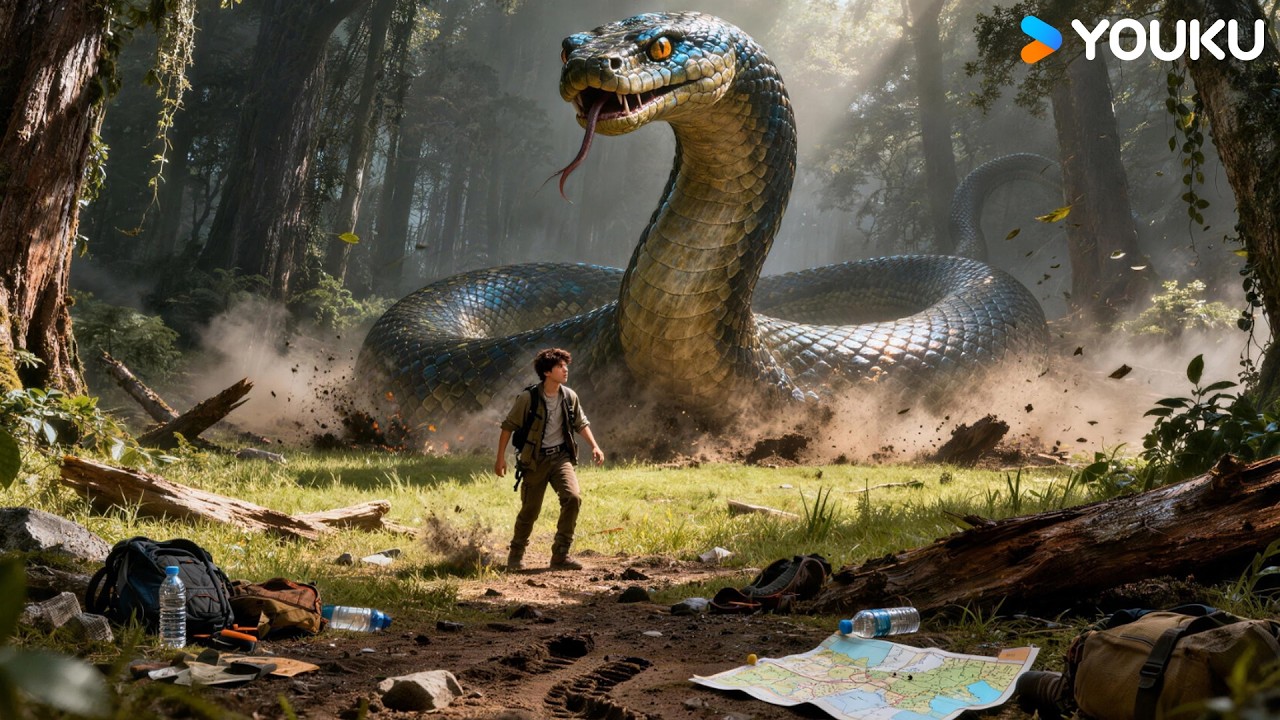 IT WAS HIDDEN 🐍 The Deadly Jungle Ambush! 😱🌿 | Snake | YOUKU