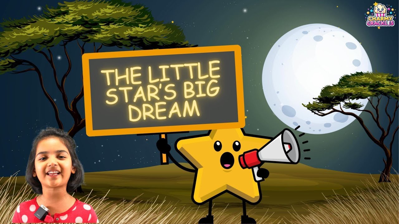 The little star's big dream | Kids Bedtime English Story with Moral and ...