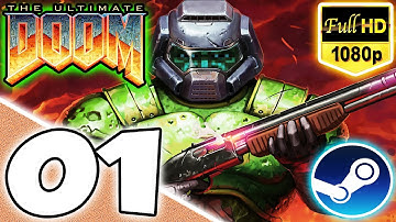 The Ultimate Doom - 100% Walkthrough (Ultra-Violence, Pistol Start) Episode 1: Knee-Deep in the Dead