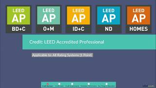 LEED Credit: LEED Accredited Professional | LEED AP BD+C V4 Exam Prep