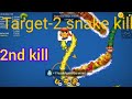 Target 2 Snake kill On wormzone game/How To Play Wormzone Game