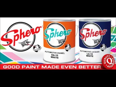 Automotive Lacquer White Sphero