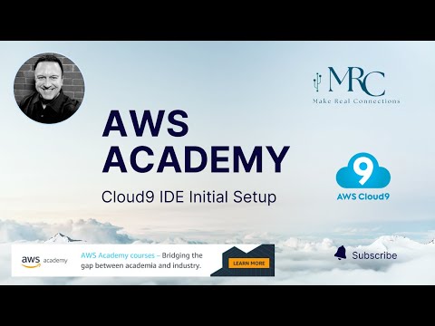 How to setup AWS Academy Cloud9 IDE