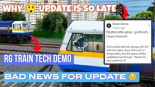 Why 🤔 RG TRAIN TECH DEMO UPDATE SO MUCH LATE  SARA KUCH IS VIDEO ME✅ #RTTD#ANDROIDGAMERANDINFO