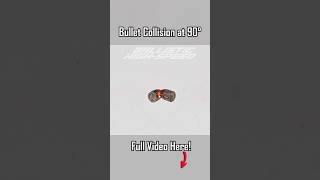 90 Degree Bullet Collision! #slowmotion