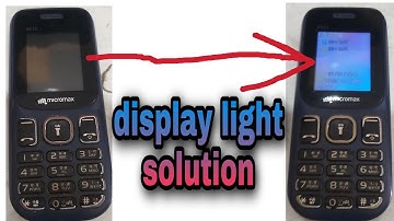 display light solution