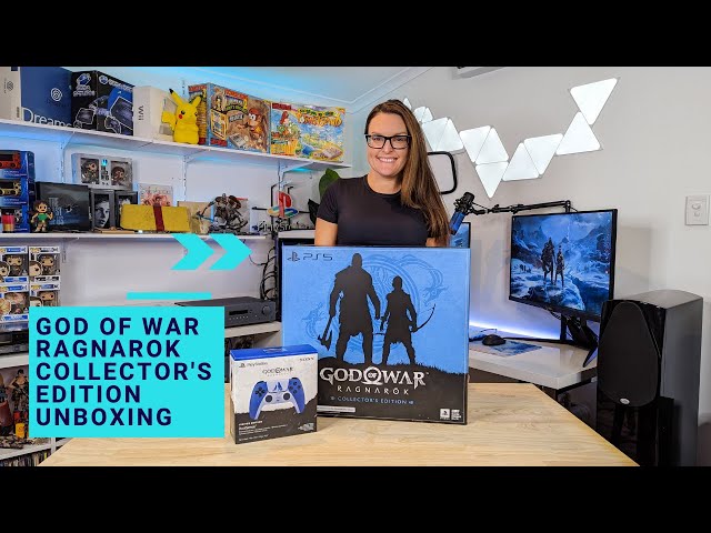 God of War Ragnarök Collector's Edition unboxing, pre-orders