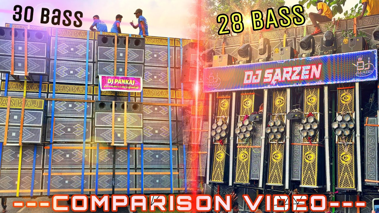 DJ PANKAJ AND DJ SARZEN COMPARISON VIDEO |