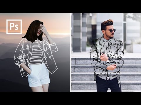 Cara Edit Foto Baju Transparan, Clothless effect - Edit foto kekinian - Photoshop Tutorial Indonesia