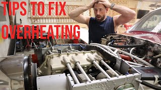 Aircraft engine overheating - Baffling leaks