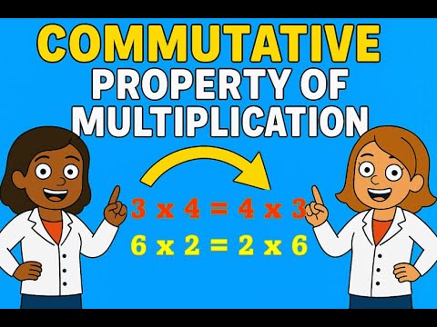 🧠 What is the Commutative Property? | Multiply in Any Order ️ - YouTube