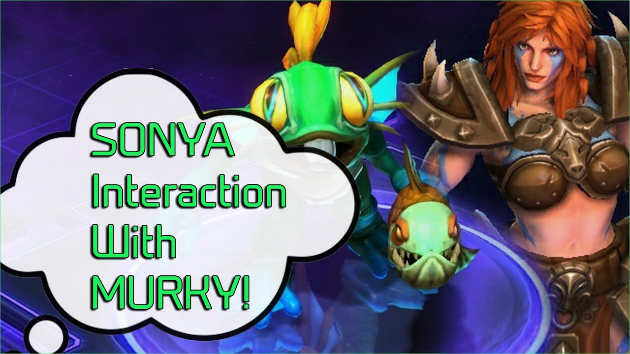 Sonya funny interaction with Murky!