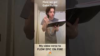 🎃🙏 Song Rap Cover: FLOW EPIC ON FIRE 🔥 (Credit: Kronos Beatz) (Video)